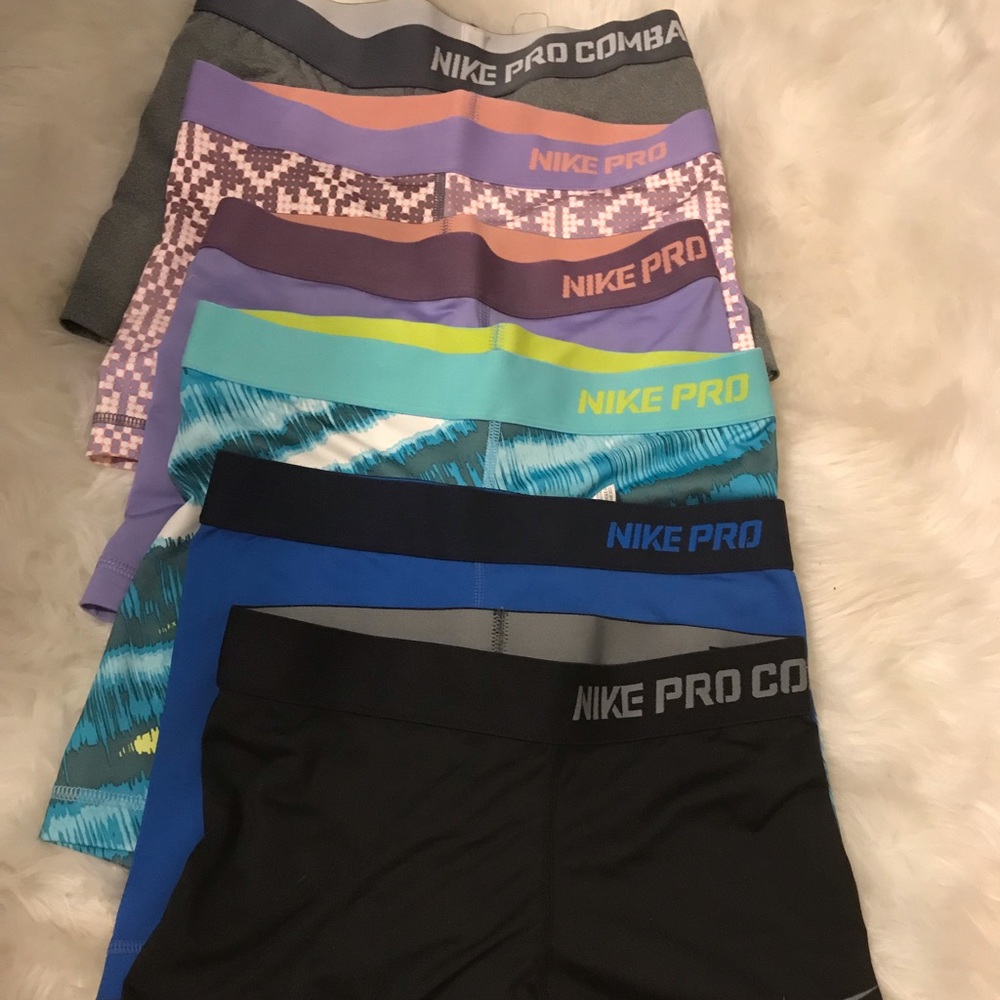Nike Pro Short’s. 6 pair.